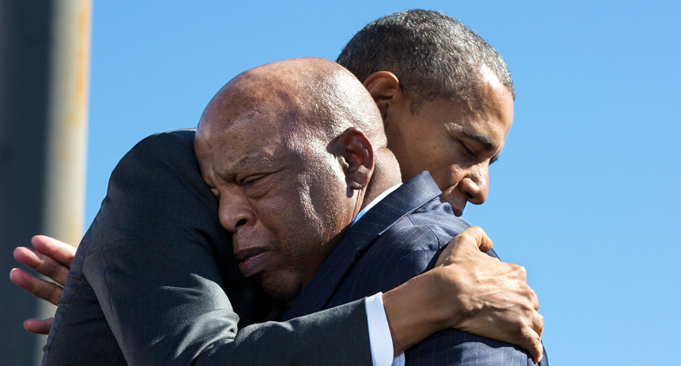 Trump to leave Washington instead of paying respects to John Lewis: report