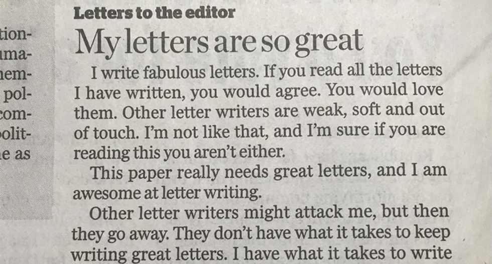 'My letters are the greatest': Tampa man channels Trump in hilarious viral letter to the editor