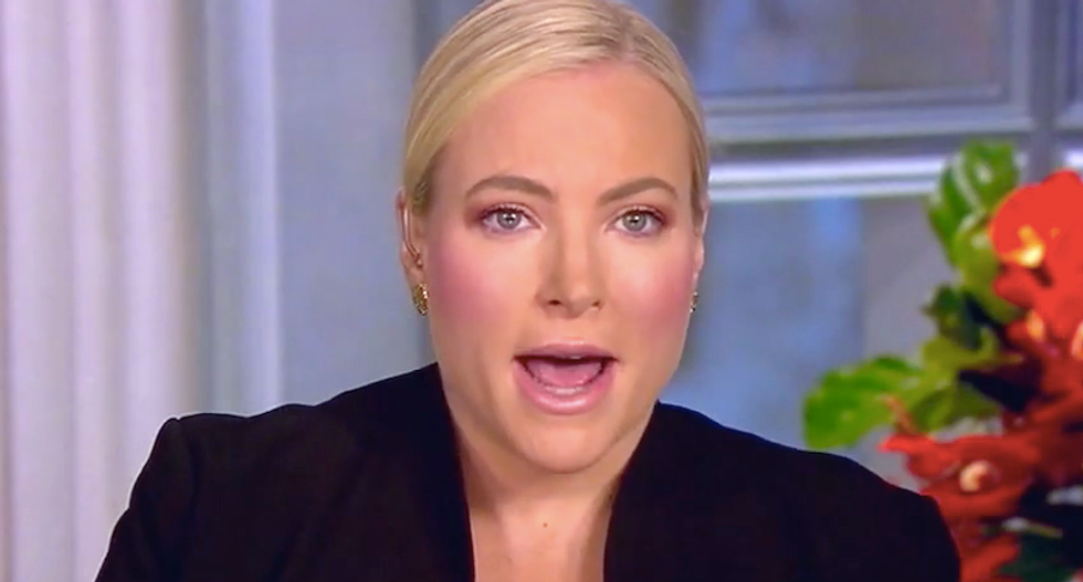 The View's Meghan McCain ridicules Trump's 'frantic energy' whenever he got fact-checked by Chris Wallace