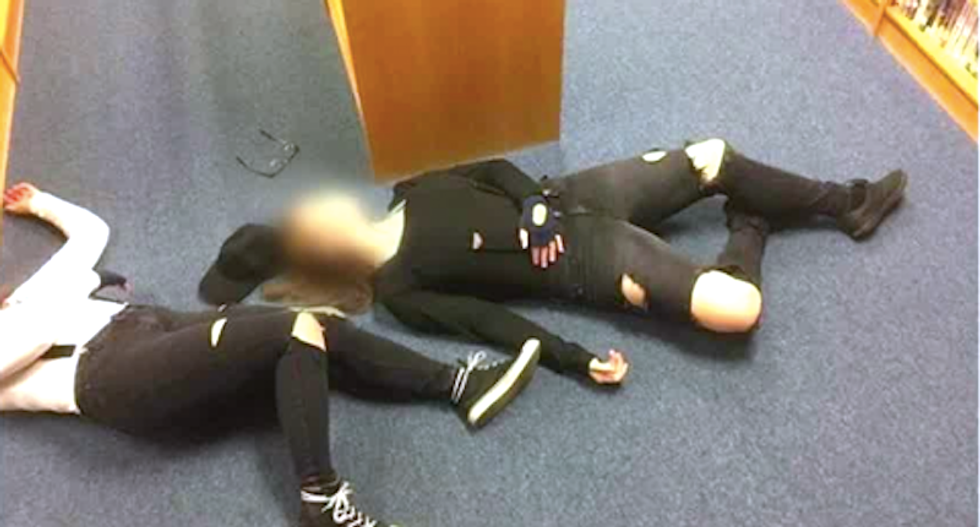Girls suspended for Halloween re-enactment of Columbine massacre at Kentucky school