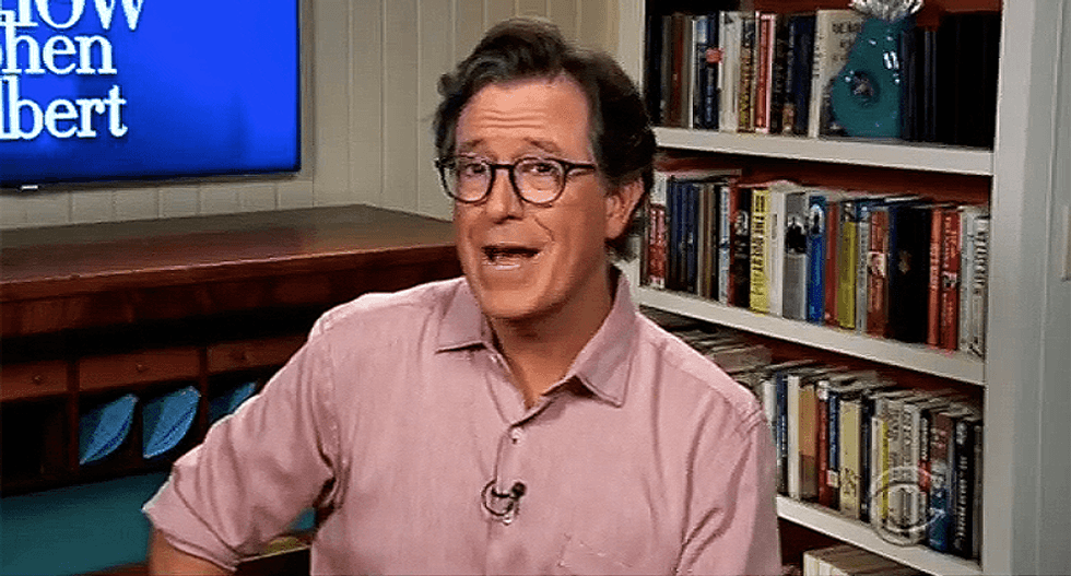 Stephen Colbert mocks Trump's fake 'crime' ad for copying the plot from 'Home Alone'