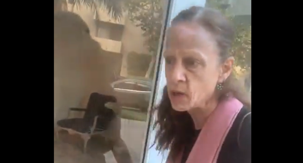 WATCH: L.A. woman throws tantrum because Black deliveryman was entering her building to drop off food