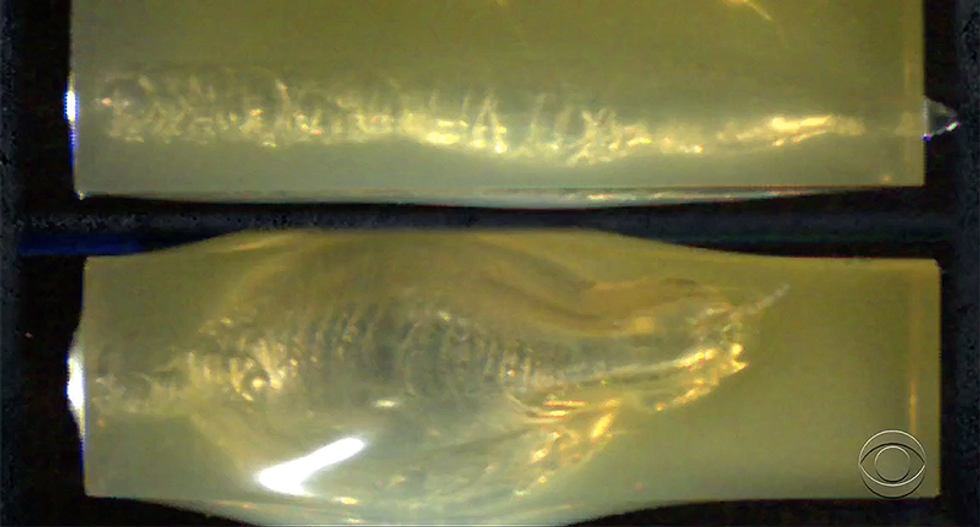 WATCH: '60 Minutes' shows horrifying explosion that happens to the body when a bullet from an AR-15 is shot into it