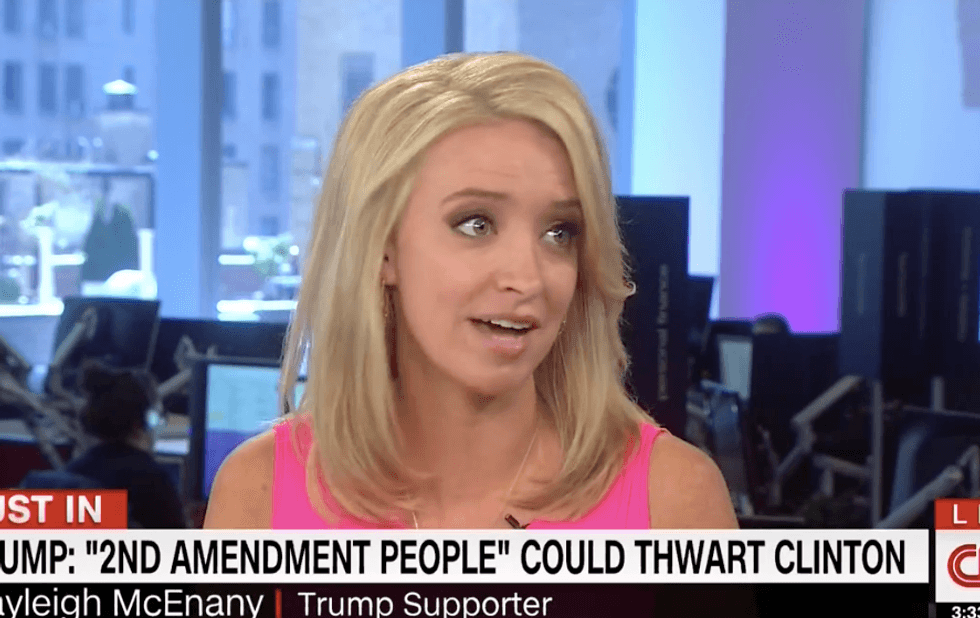 WATCH: CNN’s Trump surrogate struggles to spin his anti-Clinton 'Second Amendment' remark