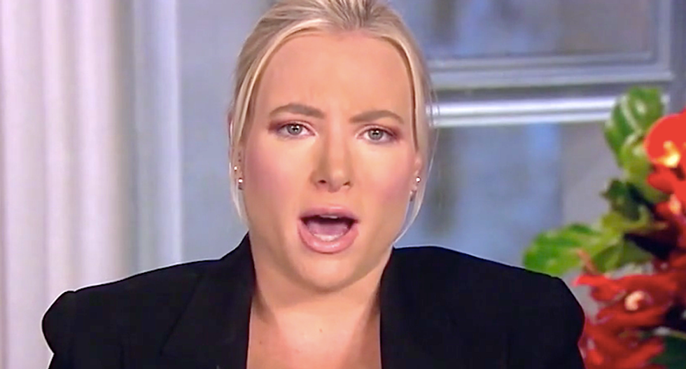 The View’s Meghan McCain explodes after GOP misogyny called out: ‘White women voted for Trump!’