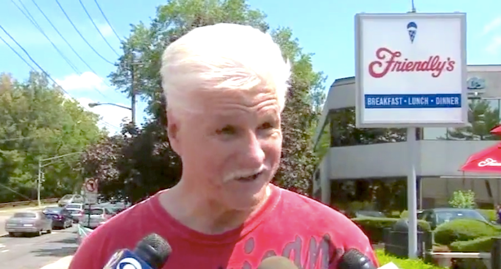 New Jersey man says he was beaten over Trump shirt in Friendly's parking lot