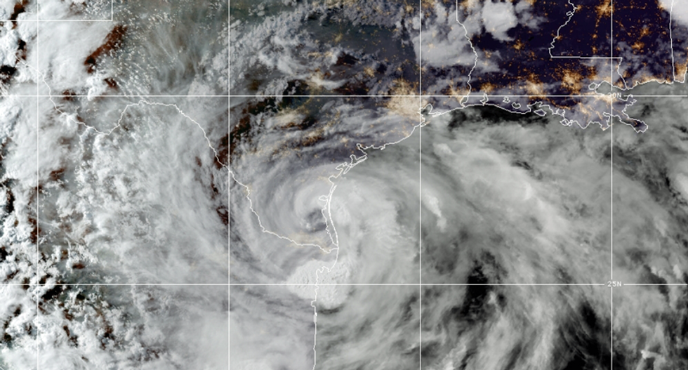 Hurricane Hanna roars ashore in coronavirus-hit Texas