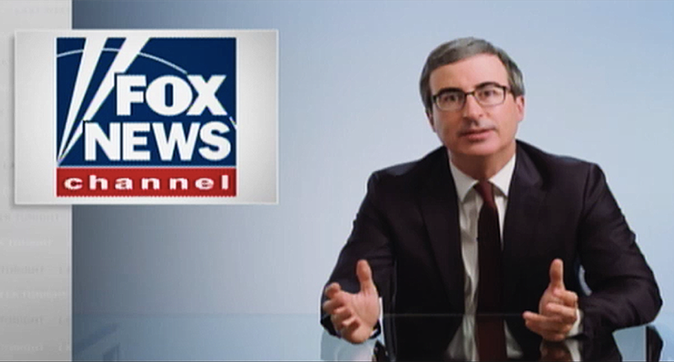 John Oliver takes down Fox News' Sean Hannity for focusing on petty infractions as proof of the downfall of American society