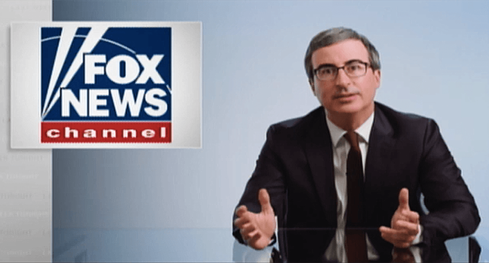 John Oliver takes down Fox News' Sean Hannity for focusing on petty infractions as proof of the downfall of American society