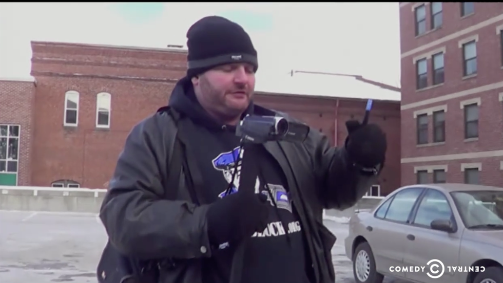 WATCH: Crying neo-Nazi Chris Cantwell made 2014 Colbert appearance as 'total d*ck' parking meter vigilante