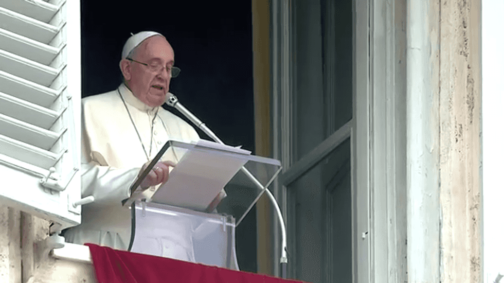 WTF: Pope Francis drops Italian swear word into Sunday blessing
