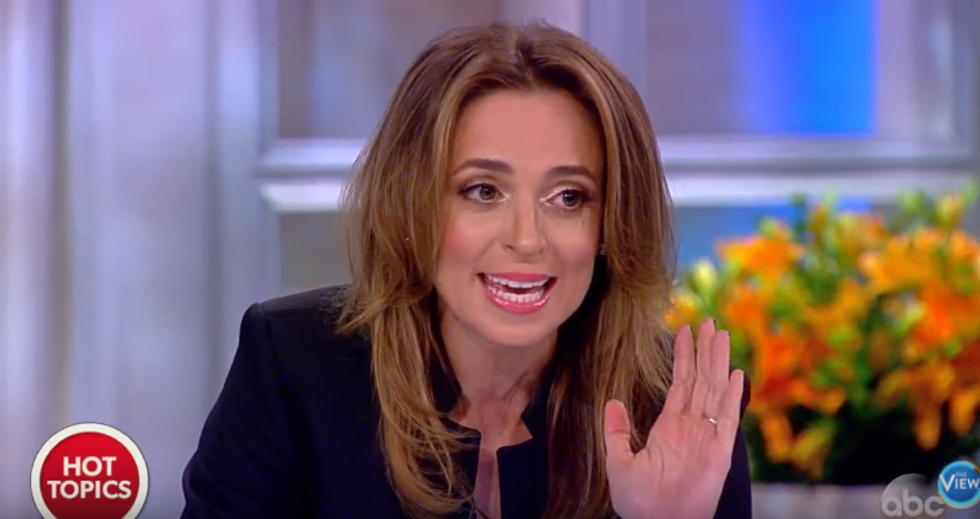 'Your job is to lie!' Conservative 'View' host offers baffling defense of Sean Spicer