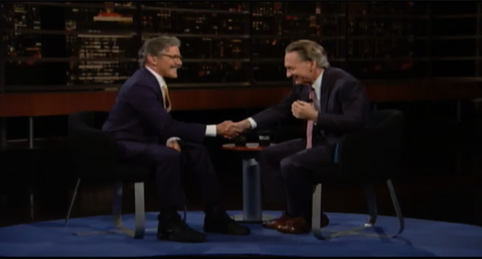 Bill Maher bets a doubting Geraldo $1,000 there's something 'there' to the Russia investigation
