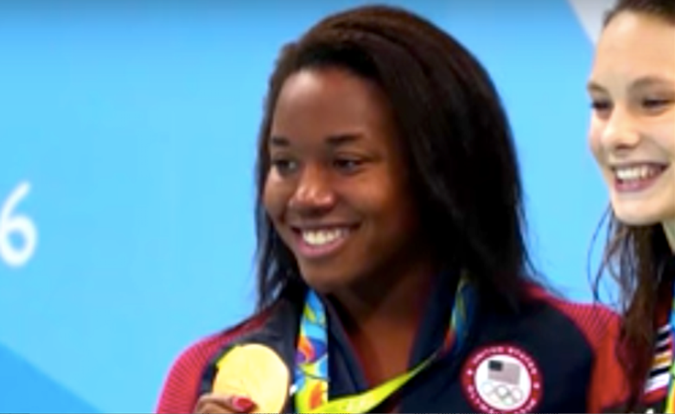 Gold medalist Simone Manuel speaks out against US police brutality