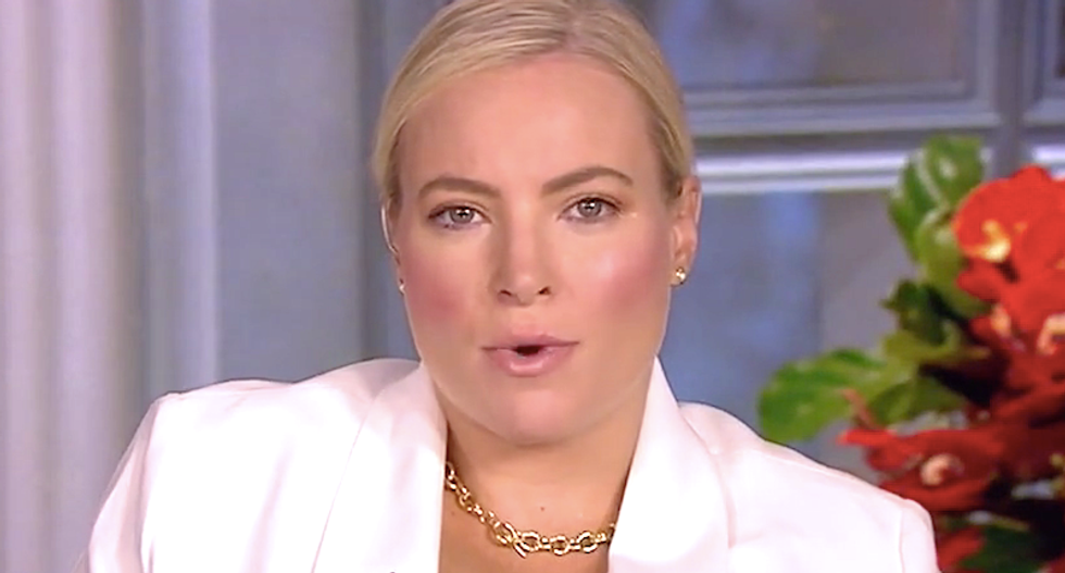 The View’s Meghan McCain blames anti-mask conservatives on Fauci as she fumes about goggles
