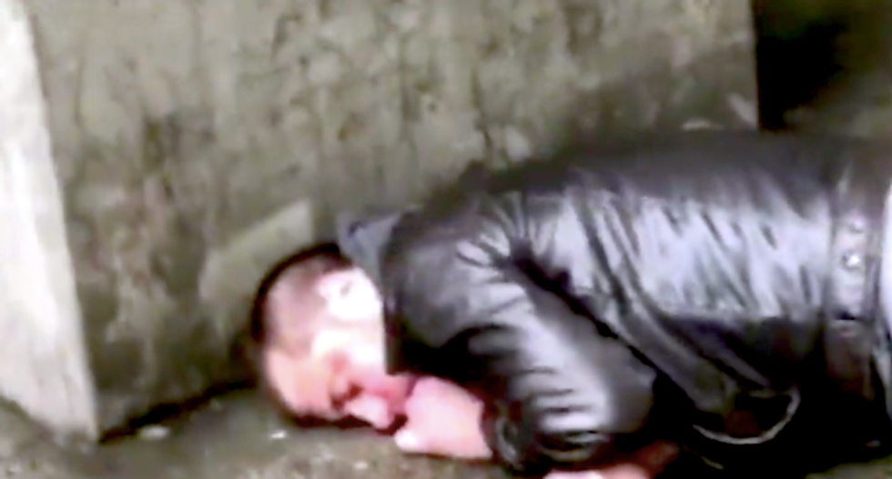 ‘Everyone was so joyous’: Witnesses cheered white supremacist punched out for ranting ‘Alex Jones-style’