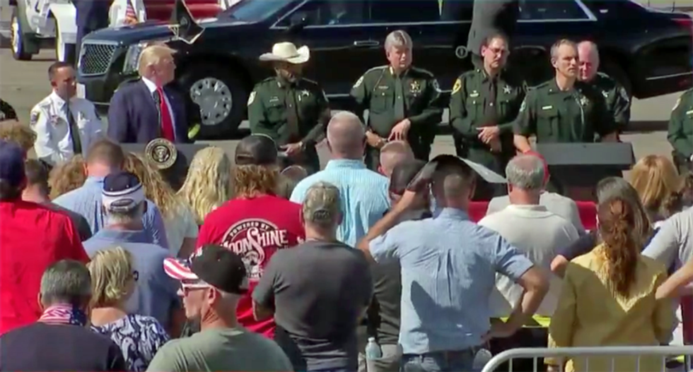 Trump campaign keeps holding campaign events — with ‘varying levels of safety precautions’: report