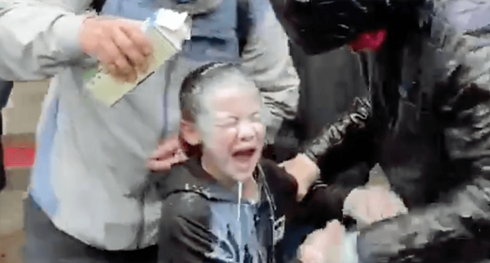 ‘Stop it! Stop it’: Shocking video shows young girl in Seattle crying after reportedly being maced by police