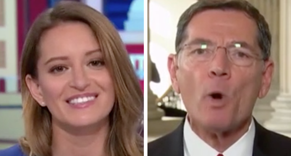 WATCH: Katy Tur corners GOP senator over Obamacare repeal in 'painful' MSNBC interview