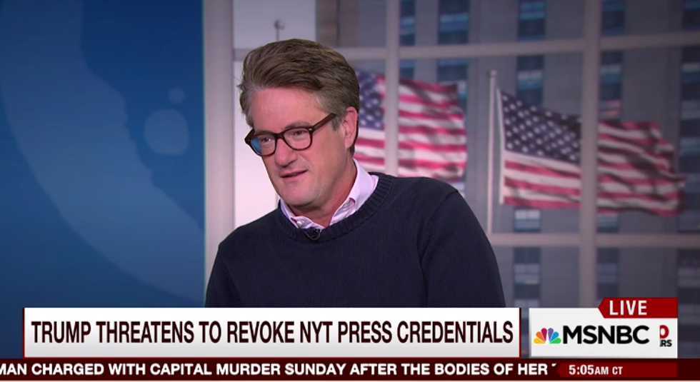 'That's a guy who knows he's going to lose': Morning Joe thinks it's time to stick a fork in Trump