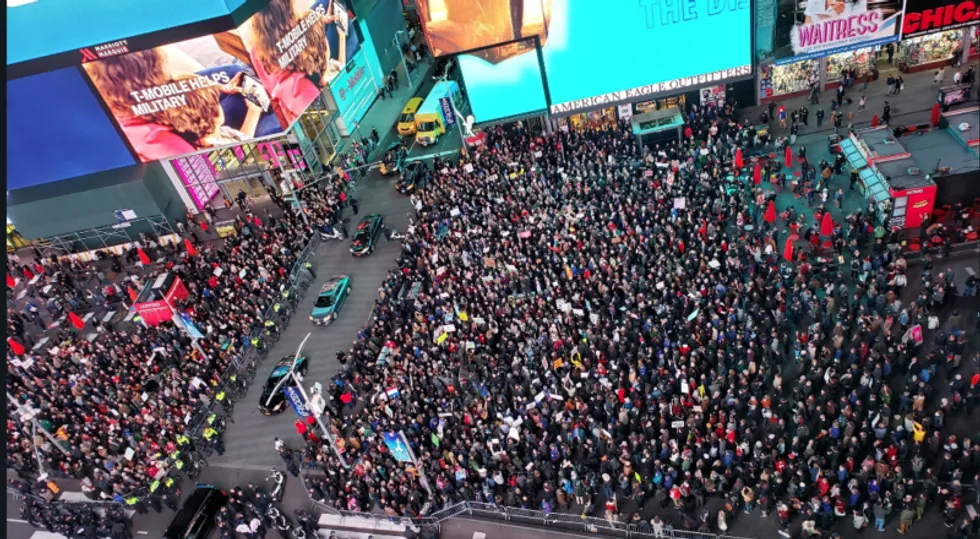 'You can't fire the truth': Watch massive protests gather around the country to protect Mueller's probe