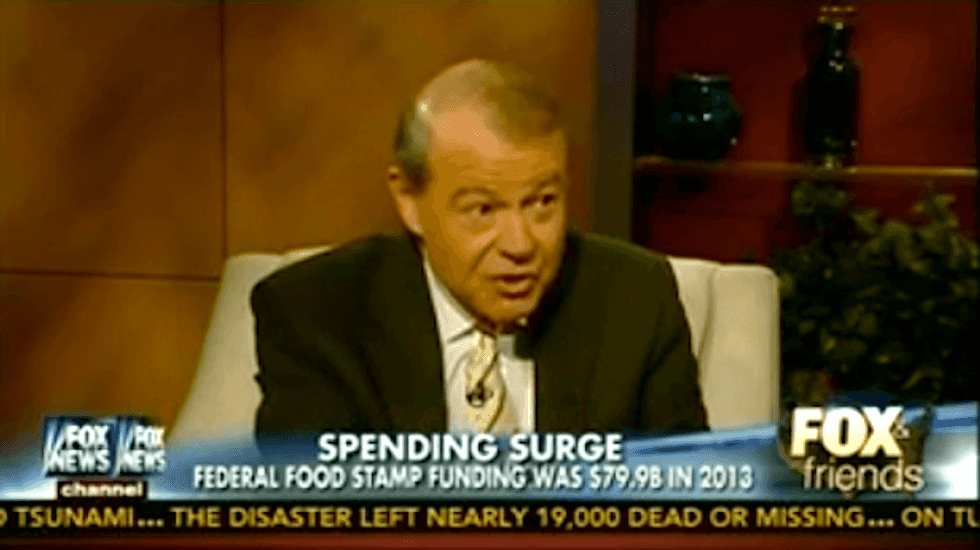 Fox's Stuart Varney outraged states still feeding poor despite food stamp cuts: 'You can't win!'