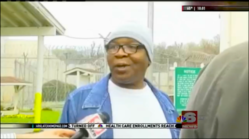 Louisiana man walks free after 30 years on death row: 'It feels good'