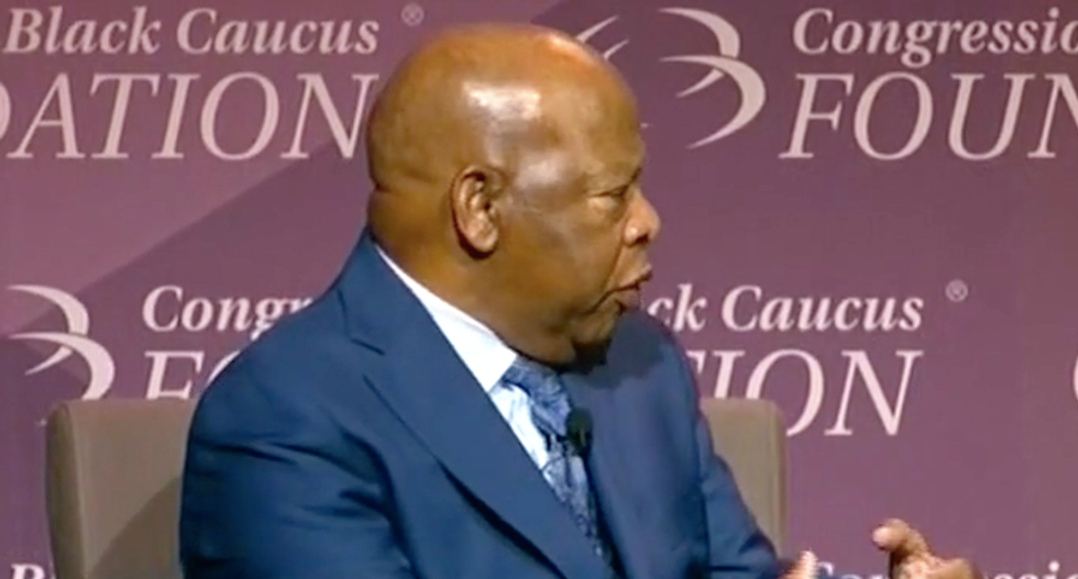 John Lewis blames Trump for open racism: 'He made it comfortable for people to put on their hoods'