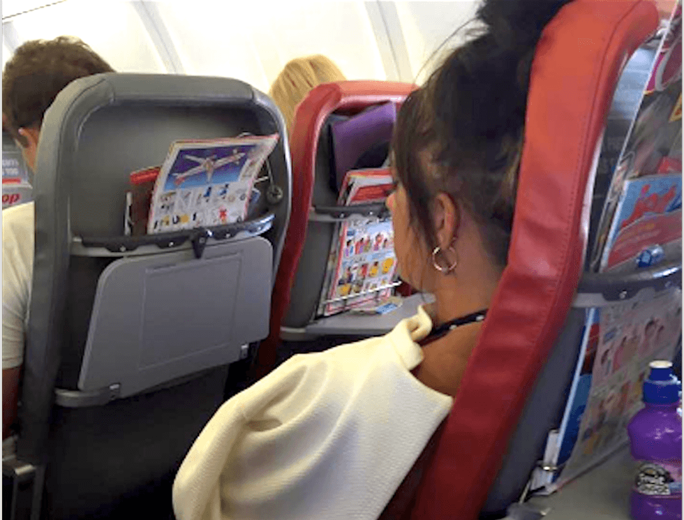 Mother of disabled girl shames air passenger who shouted 'Shut that child up!' at her family