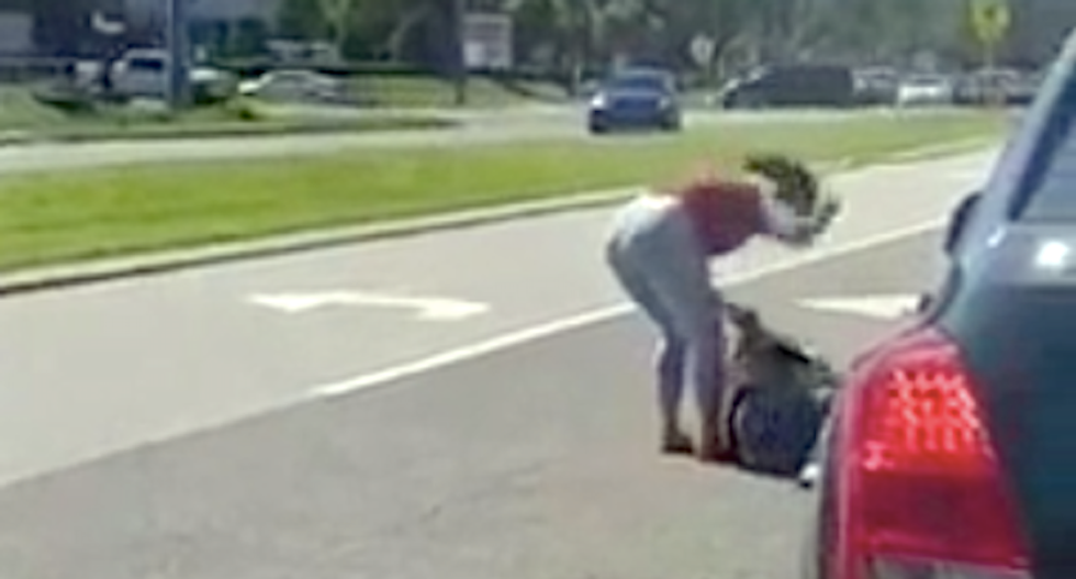 WATCH: Florida woman and stepmom beat woman unconscious in 'pure rage' attack