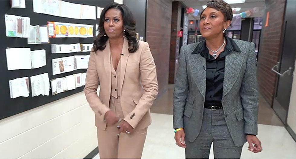 Michelle Obama confesses 'My body buzzed with fury' when she heard Trump's 'Access Hollywood' tape