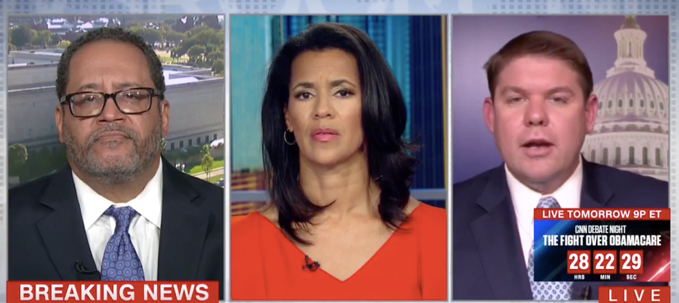 Michael Eric Dyson rains hell on CNN conservative over anthem protests: 'Let me finish, sir!'