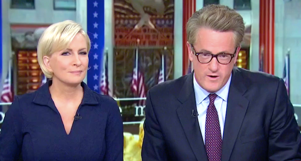 MSNBC's Joe and Mika rip Trump's racist NFL threats: 'He's putting this country in a horrible place'