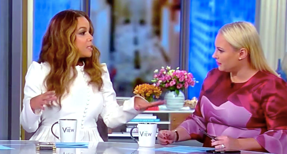 The View's Sunny Hostin fact-checks Meghan McCain on Florida election supervisor: That's 'a little bit dishonest'