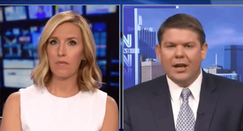 Conservative's defense of Trump quickly implodes after CNN host points out president's own words