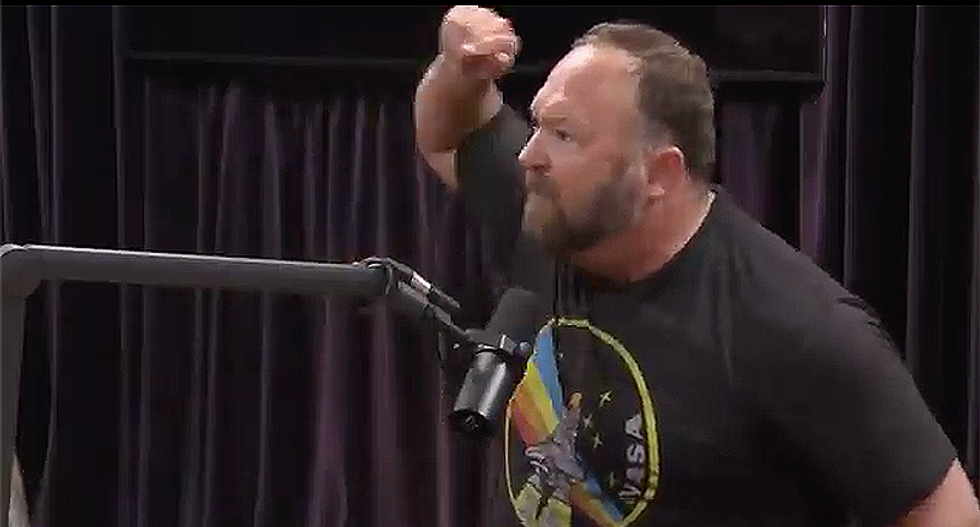 Alex Jones has irrational ragegasm on Trump conspiracy theory over abortions for organ harvesting