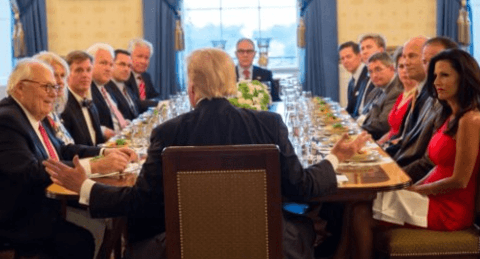 Trump spent dinner with conservatives bashing AG Sessions for Russia recusal: 'You could feel it dripping with venom'