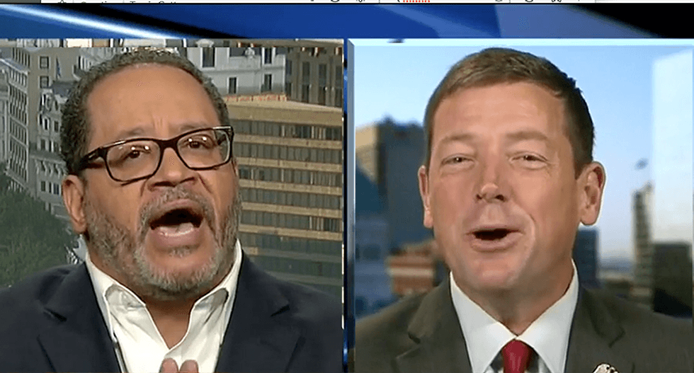 WATCH: Trump backer flips out when Michael Eric Dyson compares Kaepernick to Thomas Jefferson