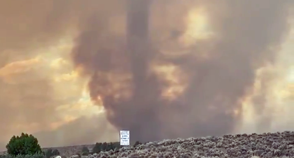 Firenado: National Weather Service issues America's first-ever warning for a fire tornado