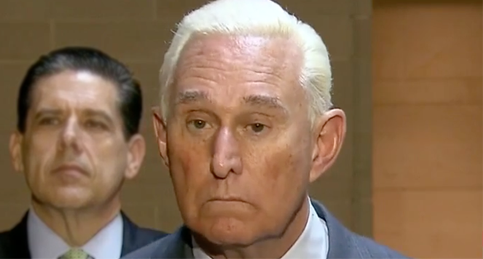 Roger Stone friends panicking he'll be tossed in jail for judge threat: 'I don’t know if he’s capable of keeping his mouth shut'