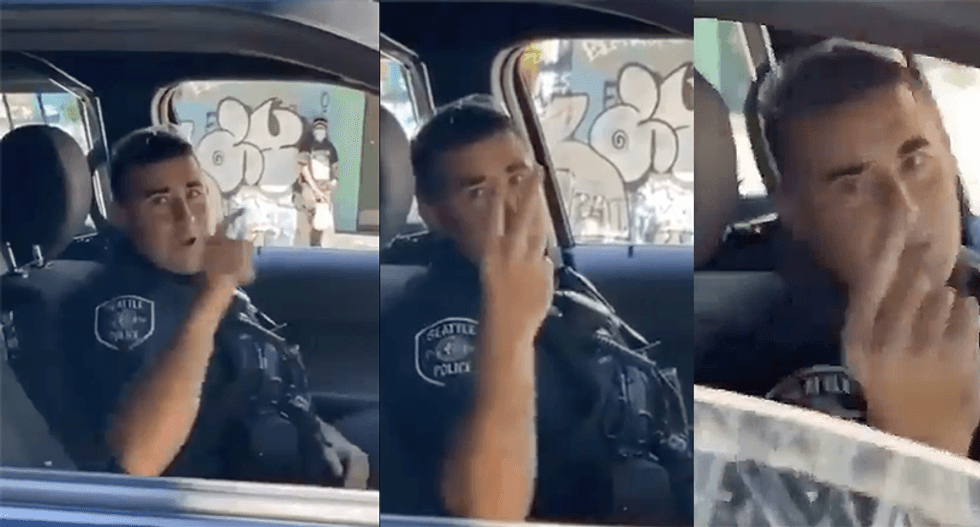 'You won': Seattle cop tells protesters he's quitting the police force because of Black Lives Matter