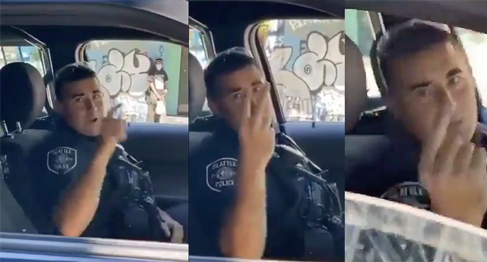 'You won': Seattle cop tells protesters he's quitting the police force because of Black Lives Matter