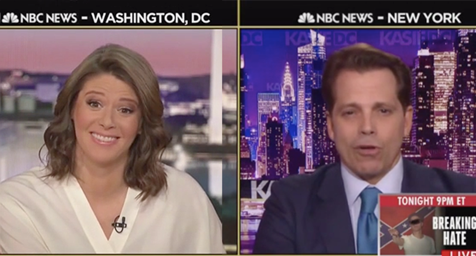 MSNBC host flabbergasted after Anthony Scaramucci tells 'both sides' to be nicer to Trump people