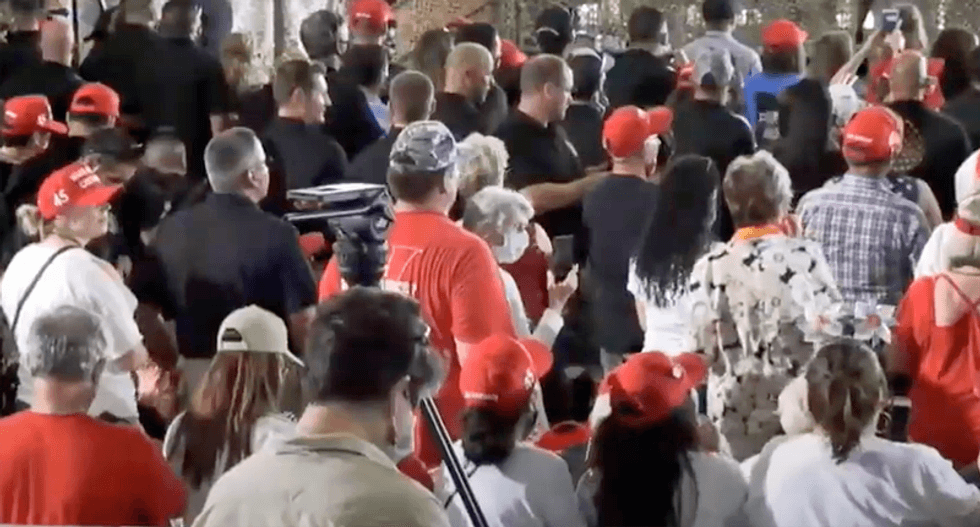 Trump's massive rallies amid COVID-19 pandemic are flopping in key battleground states
