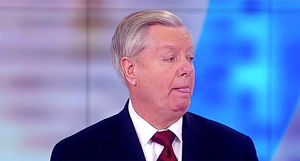 Lindsey Graham can't 'suck up to Trump enough' because he's desperate to get re-elected: MSNBC guest