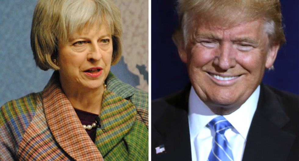 PM Theresa May says UK to continue to share intelligence with US despite Trump sharing info with Russia