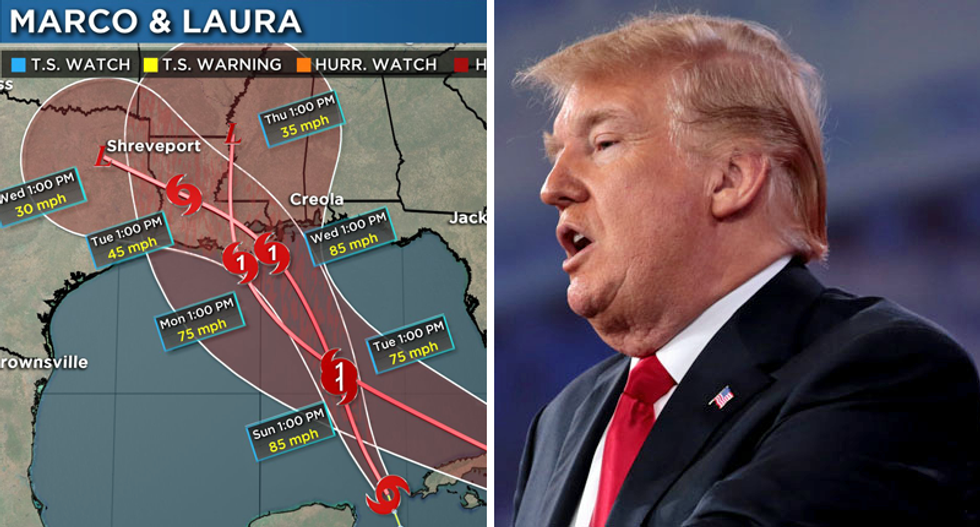 RNC ‘split-screen convention for the ages’ with 2 hurricanes making landfall: ‘Basically God endorsing Joe Biden’