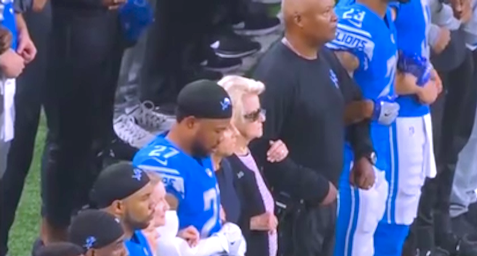 'I gotta think about this': Lions fan angry -- but can't name any freedoms NFL protesters are disrespecting