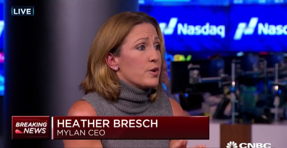 Mylan CEO now pushing a Big Pharma generic drug scheme that she once ripped as greedy