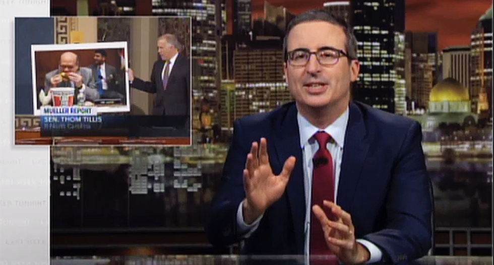 John Oliver smacks down humiliated GOP congressman who failed at targeting Steve Cohen's 'Chicken Barr' joke